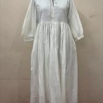 Floral Print Cotton Maxi Dress: Long Dress with Pockets, Indian Printed Handmade Dress, Cotton Summer Dress
